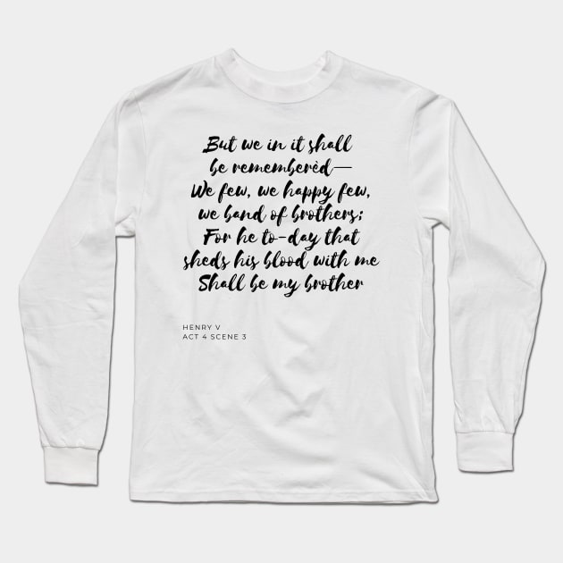 Band of Brothers Long Sleeve T-Shirt by Fantastic Store